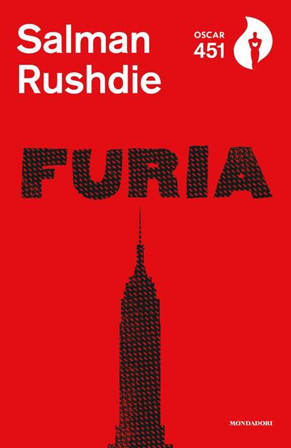 Furia - Salman Rushdie - copertina