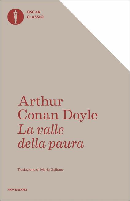 La valle della paura - Arthur Conan Doyle - copertina