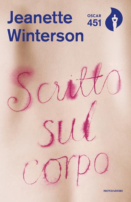 Scritto sul corpo - Jeanette Winterson - copertina