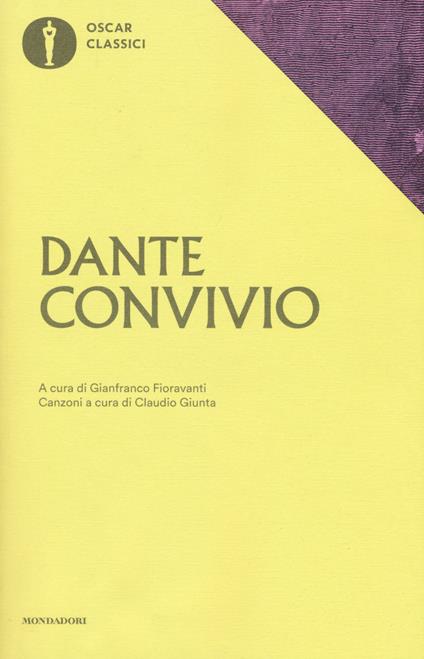 Convivio - Dante Alighieri - copertina