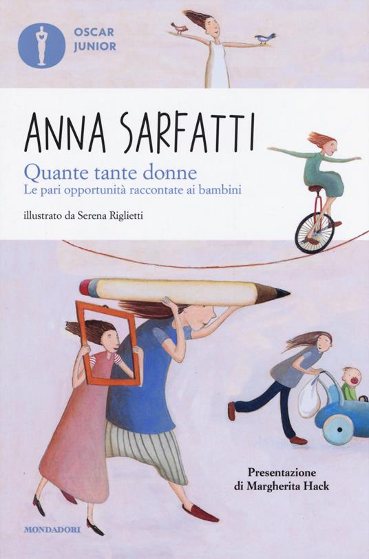 Quante tante donne. Le pari opportunità spiegate ai bambini - Anna Sarfatti - copertina