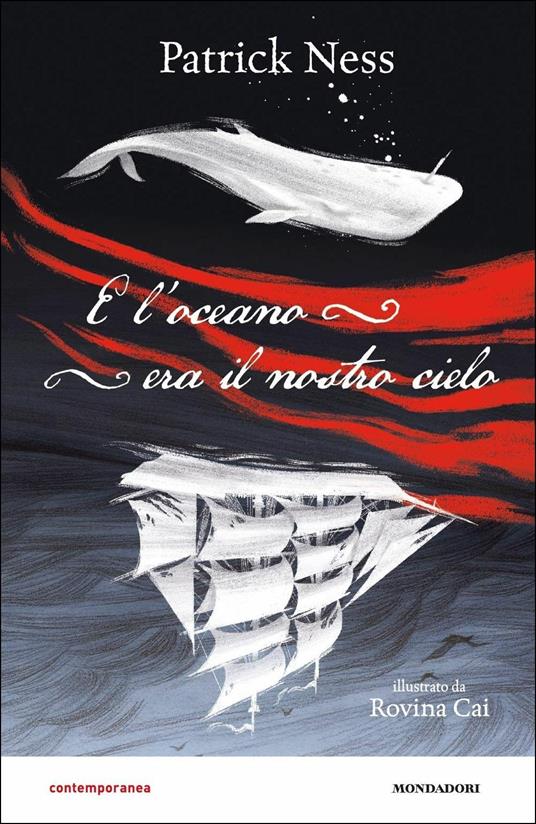 E l'oceano era il nostro cielo - Patrick Ness - copertina