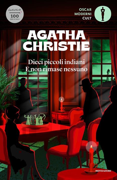 Dieci piccoli indiani (... e poi non rimase nessuno) - Agatha Christie - copertina