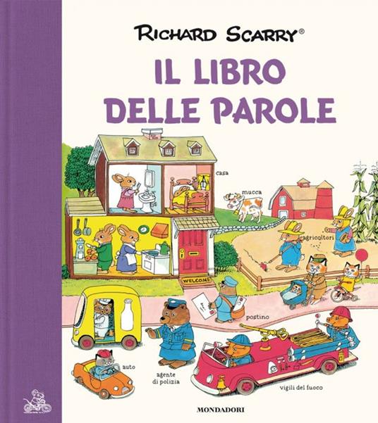 Il libro delle parole. Ediz. a colori - Richard Scarry - copertina