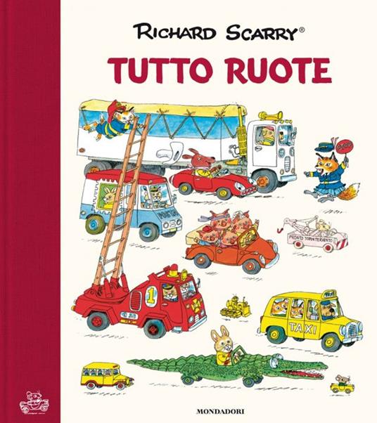 Tuttoruote. Ediz. a colori - Richard Scarry - copertina