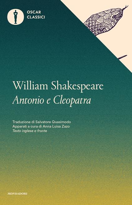 Antonio e Cleopatra. Testo inglese a fronte - William Shakespeare - copertina