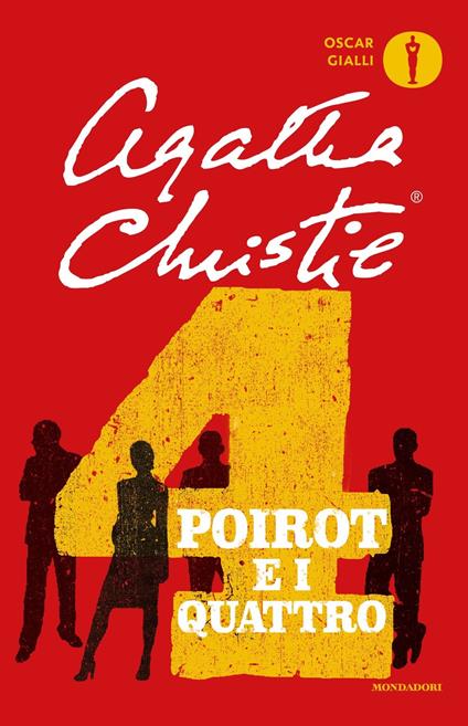 Poirot e i quattro - Agatha Christie - copertina