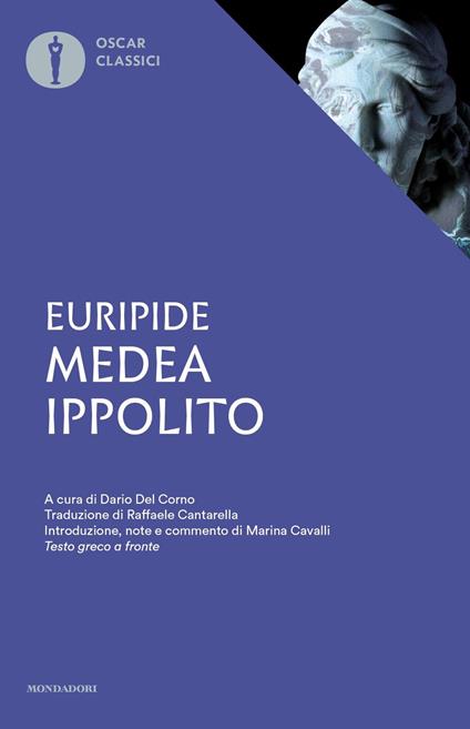 Medea-Ippolito. Testo greco a fronte - Euripide - copertina