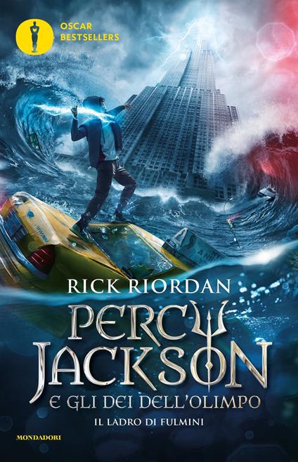 Il ladro di fulmini. Percy Jackson e gli dei dell'Olimpo. Nuova ediz.. Vol. 1 - Rick Riordan - copertina