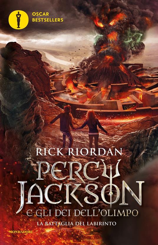 La battaglia del labirinto. Percy Jackson e gli dei dell'Olimpo. Nuova ediz.. Vol. 4 - Rick Riordan - copertina