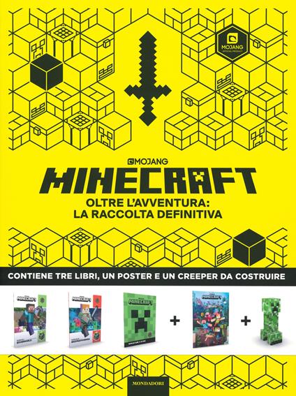 Minecraft oltre l'avventura: la raccolta definitiva. Con gadget. Con Poster - copertina