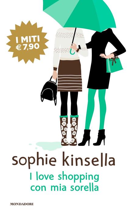 I love shopping con mia sorella - Sophie Kinsella - copertina