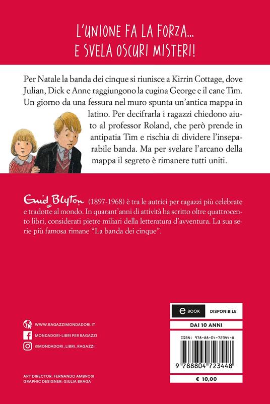 La mappa segreta. La banda dei cinque. Vol. 2 - Enid Blyton - 2