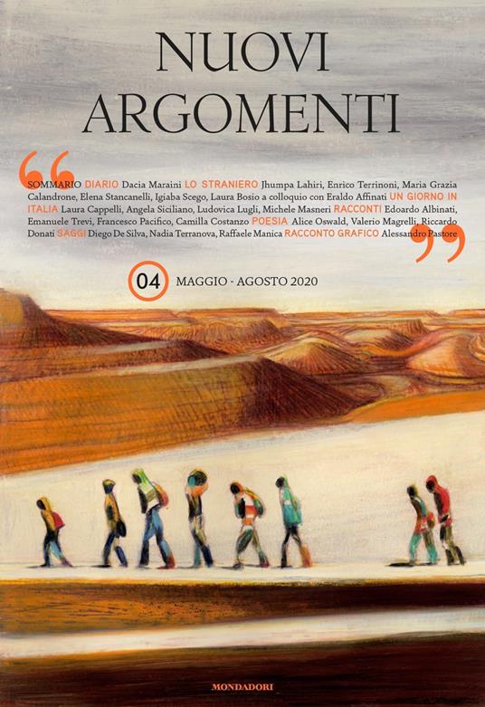 Nuovi argomenti (2020). Vol. 4: Maggio-Agosto. - copertina