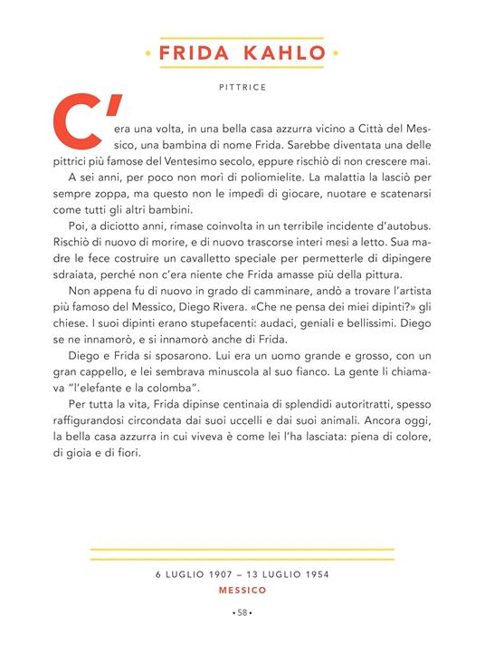 Storie della buonanotte per bambine ribelli. 100 vite di donne straordinarie - Francesca Cavallo,Elena Favilli - 8