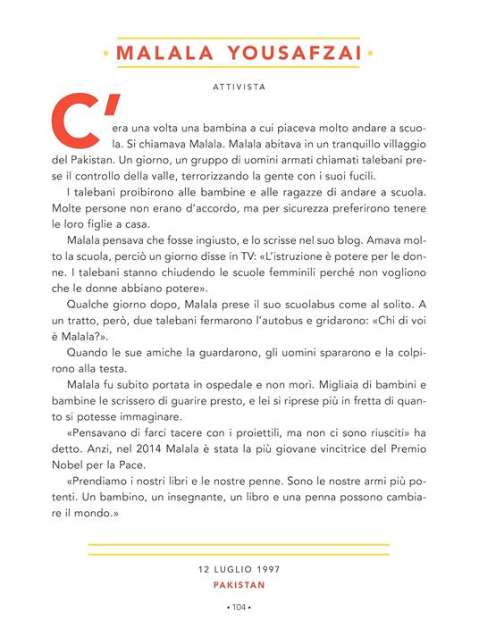 Storie della buonanotte per bambine ribelli. 100 vite di donne straordinarie - Francesca Cavallo,Elena Favilli - 10