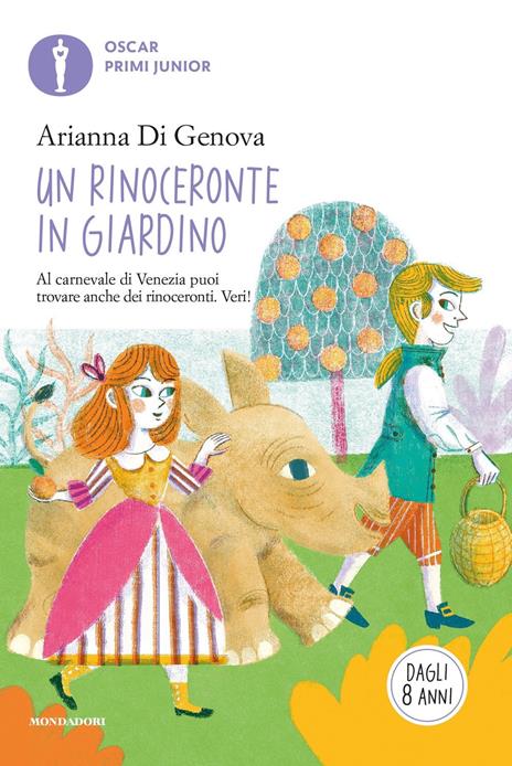 Un rinoceronte in giardino - Arianna Di Genova - copertina