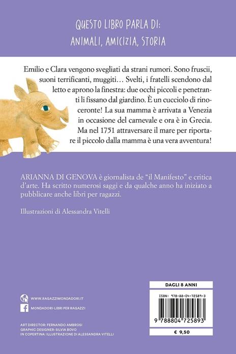 Un rinoceronte in giardino - Arianna Di Genova - 2