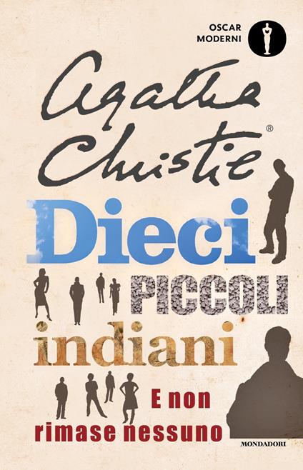 Dieci piccoli indiani. E non rimase nessuno - Agatha Christie - copertina