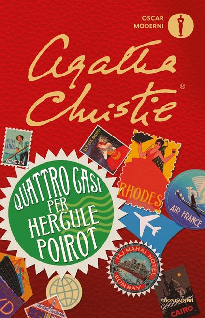 Quattro casi per Hercule Poirot - Agatha Christie - copertina