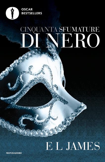 Cinquanta sfumature di nero - E. L. James - copertina