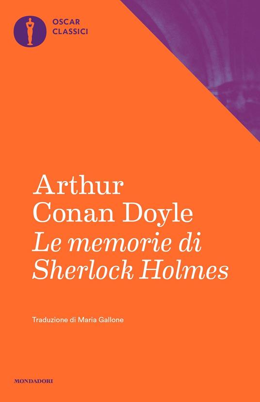 Le memorie di Sherlock Holmes - Arthur Conan Doyle - copertina