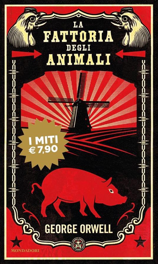 La fattoria degli animali George Orwell Libro Mondadori I - Main Image
