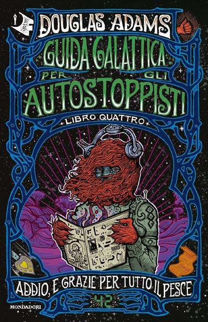 Addio, e grazie per tutto il pesce - Douglas Adams - copertina