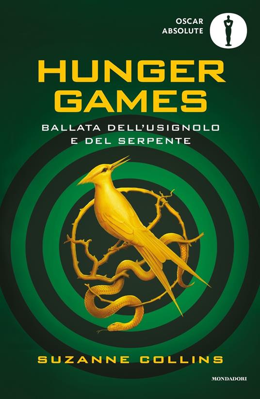 Ballata dell'usignolo e del serpente. Hunger Games - Suzanne Collins - copertina