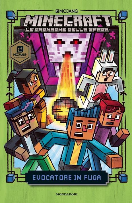 Evocatore in fuga. Minecraft. Le cronache della spada. Vol. 4 - Nick Eliopulos - copertina