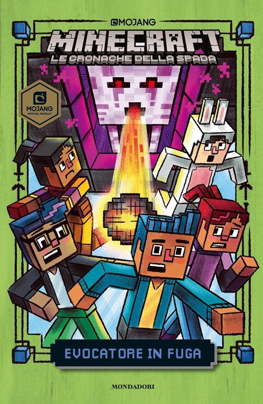 Evocatore in fuga. Minecraft. Le cronache della spada. Vol. 4 - Nick Eliopulos - copertina