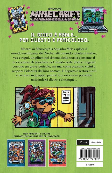 Evocatore in fuga. Minecraft. Le cronache della spada. Vol. 4 - Nick Eliopulos - 2