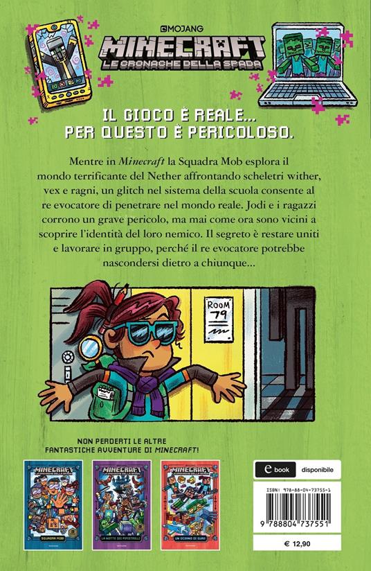 Evocatore in fuga. Minecraft. Le cronache della spada. Vol. 4 - Nick Eliopulos - 2