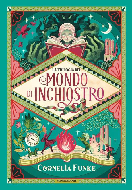 La trilogia del Mondo di inchiostro - Cornelia Funke - copertina