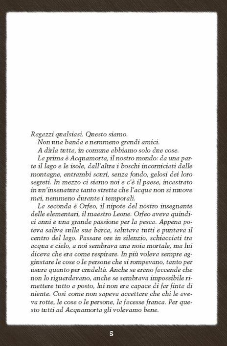 I segreti di Acquamorta. Vol. 1: Delitto al lago - Fabio Geda,Marco Magnone - 3
