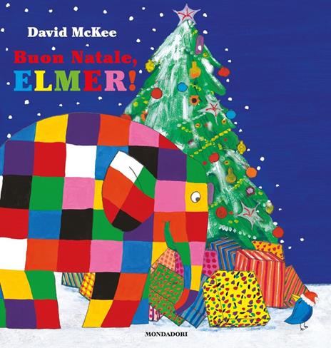 Buon Natale, Elmer! Ediz. a colori - David McKee - copertina