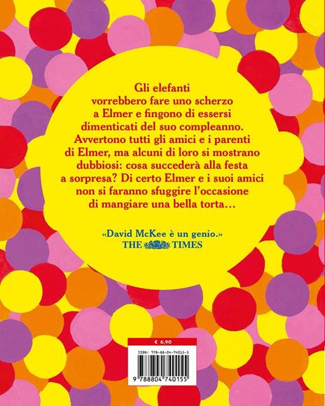 Buon compleanno, Elmer! Ediz. a colori - David McKee - 2
