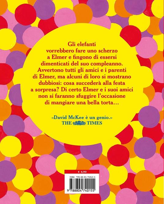 Buon compleanno, Elmer! Ediz. a colori - David McKee - 2