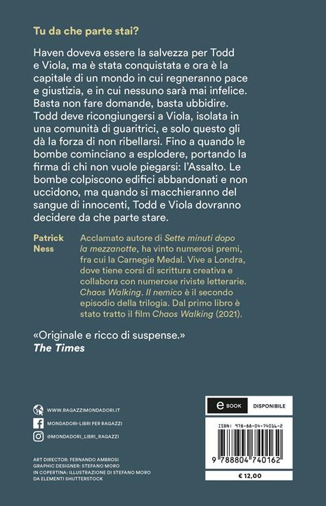 Il nemico. Chaos Walking - Patrick Ness - 2