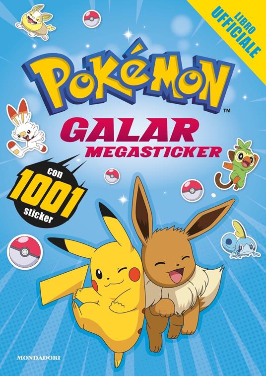 Pokémon. Galar megasticker. Con 1001 sticker. Ediz. a colori - copertina