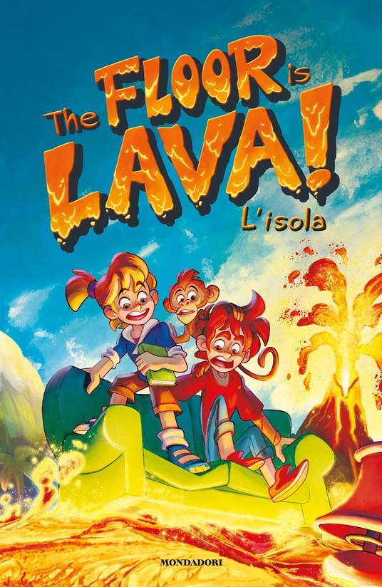 The floor is lava! L'isola - copertina