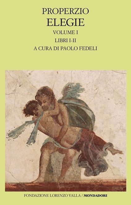 Elegie. Vol. 1: Libri I-II - Sesto Properzio - copertina