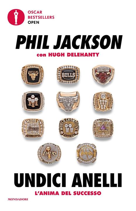 Undici anelli - Phil Jackson,Hugh Delehanty - copertina