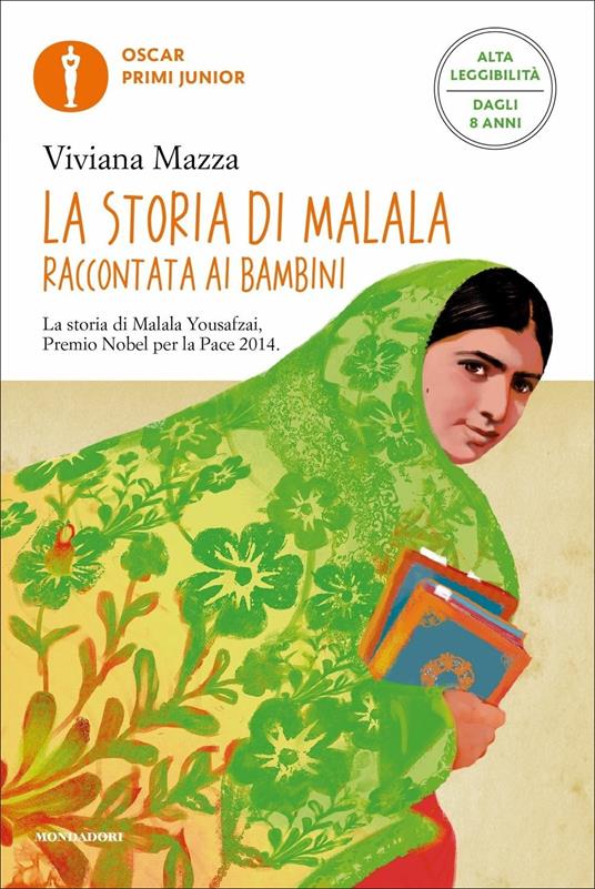 La storia di Malala raccontata ai bambini. Ediz. ad alta leggibilità - Viviana Mazza - copertina