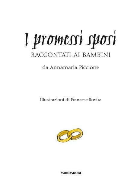 I Promessi sposi raccontati ai bambini - Annamaria Piccione - 2