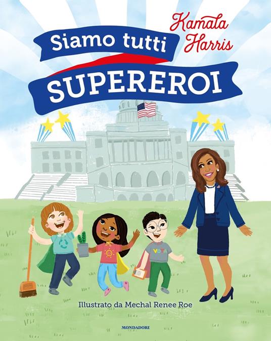 Siamo tutti supereroi - Kamala Harris - copertina