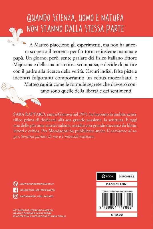 La formula segreta. Il fantasma di un genio del Novecento - Sara Rattaro - 2
