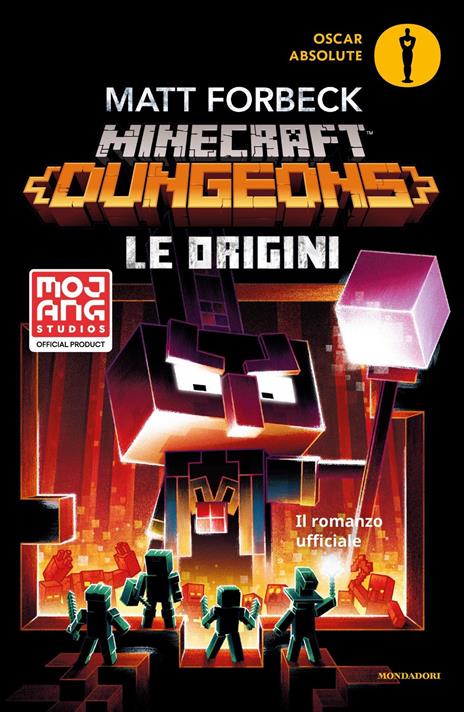 Le origini. Minecraft Dungeons - Matt Forbeck - copertina