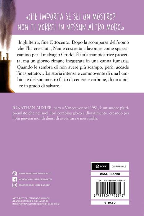 Cenere. Storia di una bambina e del suo mostro - Jonathan Auxier - 2