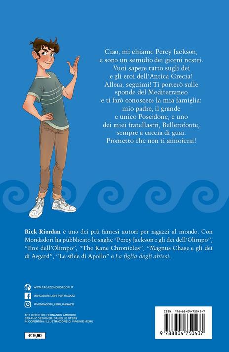 Poseidone il re dei mari. Percy Jackson racconta i miti greci - Rick Riordan - 2